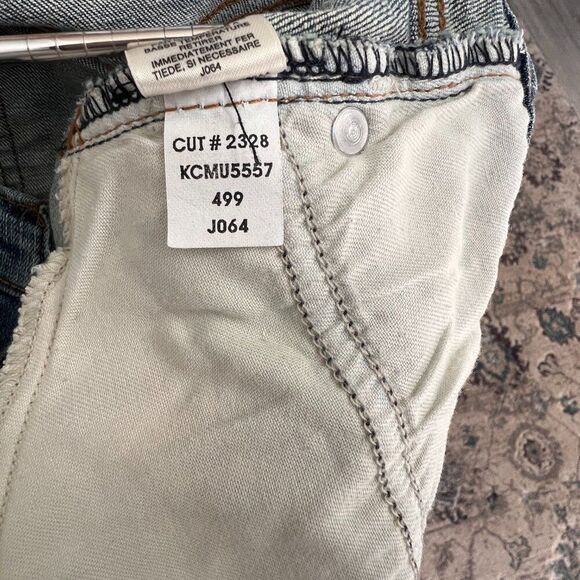 Vintage DKNY SoHo Flared Jeans Size 16R Medium Wash - Picture 7 of 7